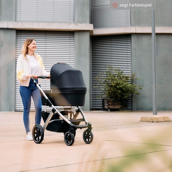 ABC Design Passeggino combinato Salsa 4 - incluso navicella, seggiolino sportivo e pacchetto accessori XXL - Latta