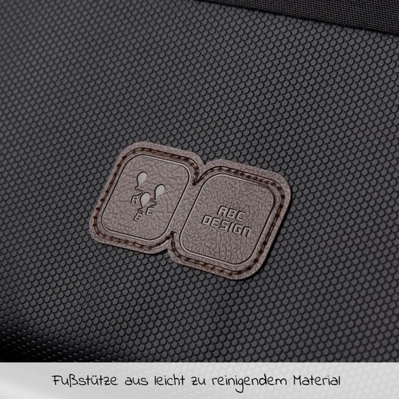 ABC Design Kombi-Kinderwagen Salsa 4 - inkl. Babywanne, Sportsitz & XXL Zubehörpaket - Fashion Edition - Midnight