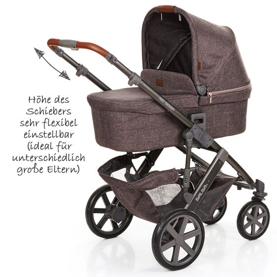 ABC Design Kombi-Kinderwagen Salsa 4 - Walnut