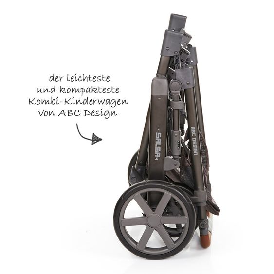 ABC Design Kombi-Kinderwagen Salsa 4 - Walnut