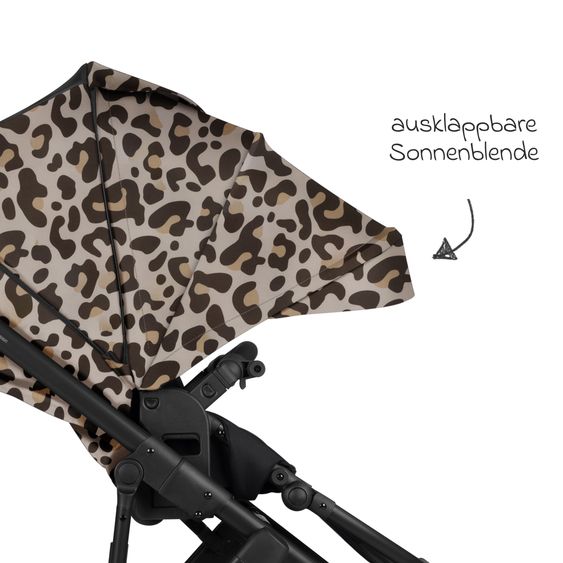 ABC Design Poussette Combinée Salsa 5 Air avec Nacelle & Siège Sport - Leo