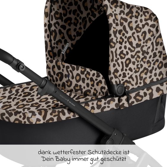 ABC Design Poussette Combinée Salsa 5 Air avec Nacelle & Siège Sport - Leo