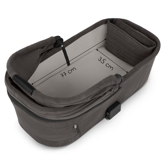 ABC Design Salsa 5 Air baby carriage incl. Urban changing bag, winter footmuff, carrycot & sports seat - Almond