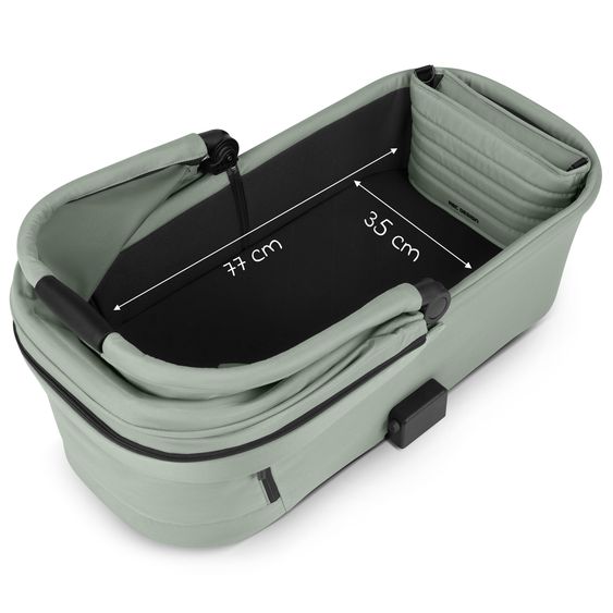 ABC Design Salsa 5 Air baby carriage incl. Urban changing bag, winter footmuff, carrycot & sports seat - Pine