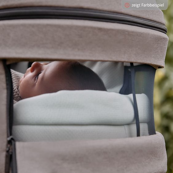 ABC Design Salsa 5 Air baby carriage incl. Urban changing bag, winter footmuff, carrycot & sports seat - Pine