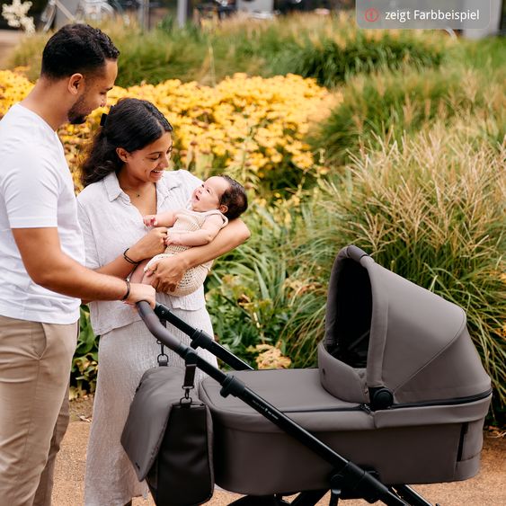 ABC Design Salsa 5 Air baby carriage incl. Urban changing bag, winter footmuff, carrycot & sports seat - Pine