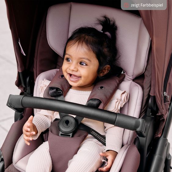 ABC Design Salsa 5 Air baby carriage incl. Urban changing bag, winter footmuff, carrycot & sports seat - Pine