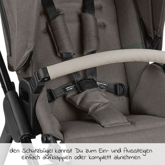 ABC Design Kombi-Kinderwagen Samba - inkl. Babywanne & Sportsitz mit XXL Zubehörpaket - Diamond Edition - Herb