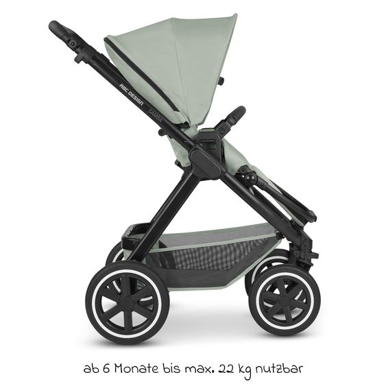 ABC Design Combi stroller Samba - incl. Carrycot & Sports Seat with XXL Accessory Pack - Pine