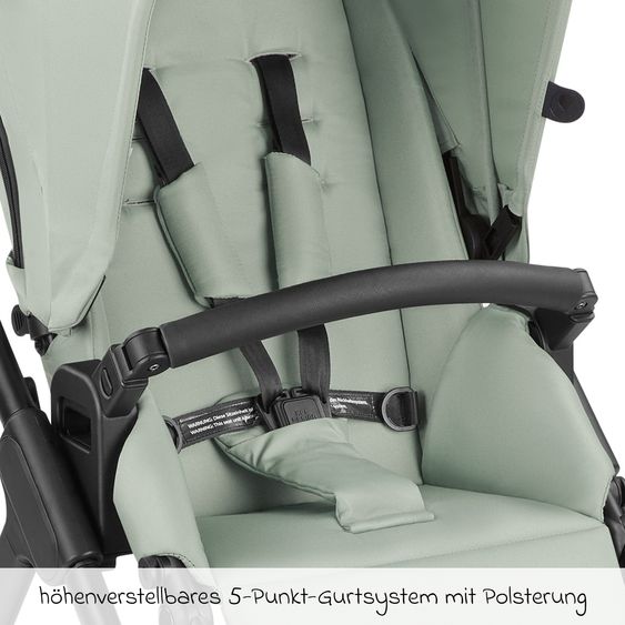 ABC Design Combi stroller Samba - incl. Carrycot & Sports Seat with XXL Accessory Pack - Pine