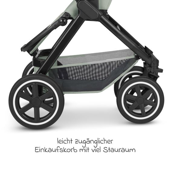 ABC Design Combi stroller Samba - incl. Carrycot & Sports Seat with XXL Accessory Pack - Pine
