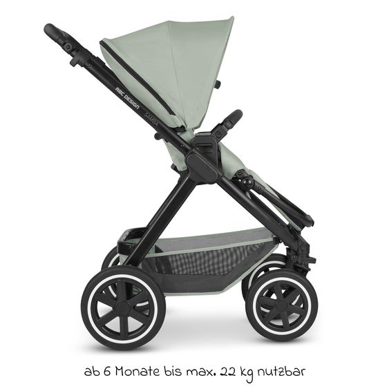 ABC Design Combi stroller Samba - incl. Carrycot & Sports Seat with XXL Accessory Pack - Pine