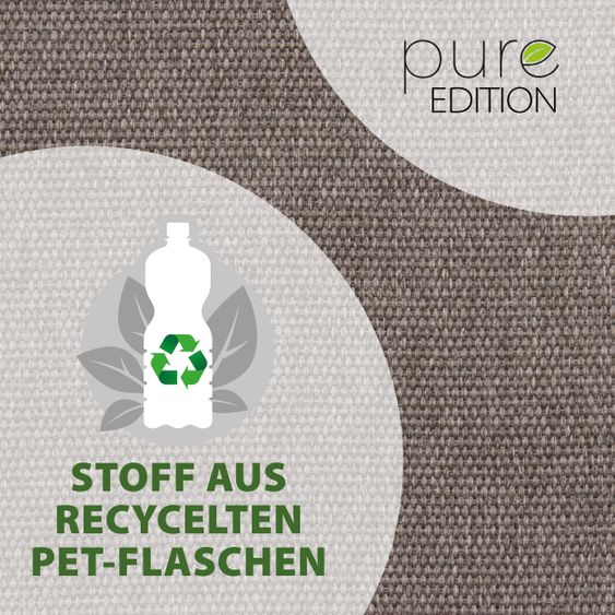 ABC Design Kombi-Kinderwagen Samba - inkl. Babywanne & Sportsitz mit XXL Zubehörpaket - Pure Edition - Nature