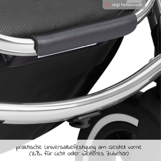 ABC Design Kombi-Kinderwagen Samba - inkl. Babywanne, Sportsitz und XXL Zubehör-Paket - Diamond Edition - Bubble