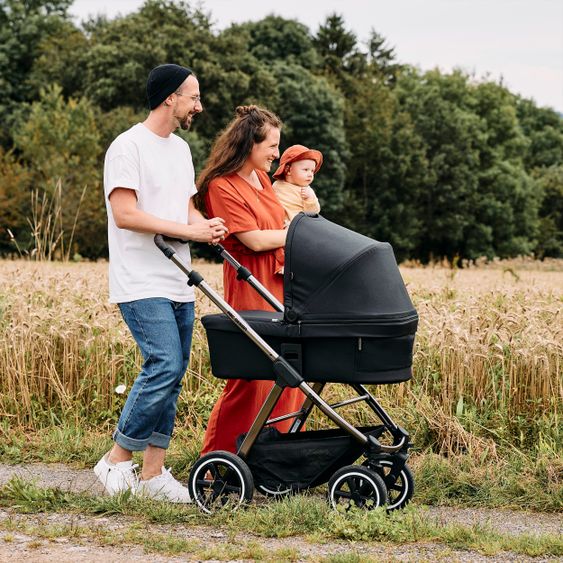 ABC Design Kombi-Kinderwagen Samba - inkl. Babywanne, Sportsitz und XXL Zubehör-Paket - Diamond Edition - Dolphin