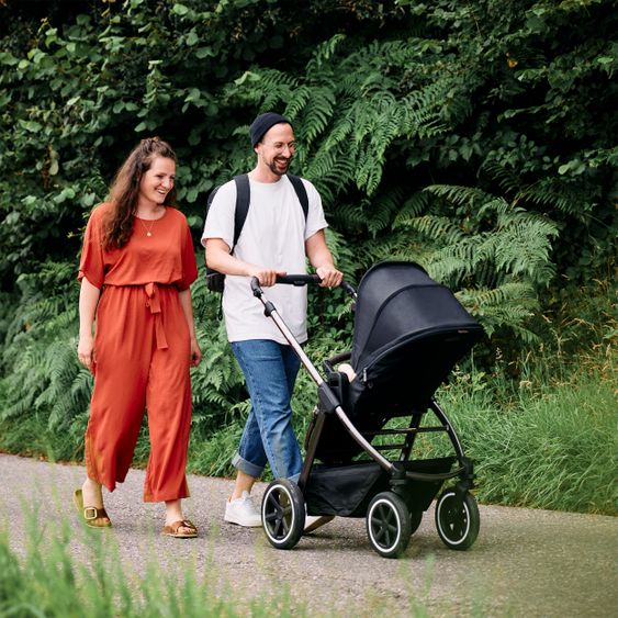 ABC Design Kombi-Kinderwagen Samba - inkl. Babywanne, Sportsitz und XXL Zubehör-Paket - Diamond Edition - Dolphin