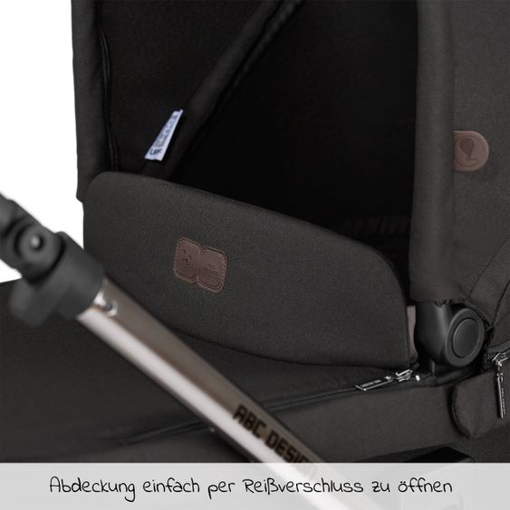 ABC Design Kombi-Kinderwagen Samba - inkl. Babywanne, Sportsitz und XXL Zubehör-Paket - Diamond Edition - Dolphin