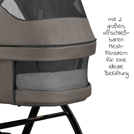 ABC Design Passeggino combinato Samba - incluso navicella, seggiolino sportivo e pacchetto accessori XXL - Diamond Edition - Herb