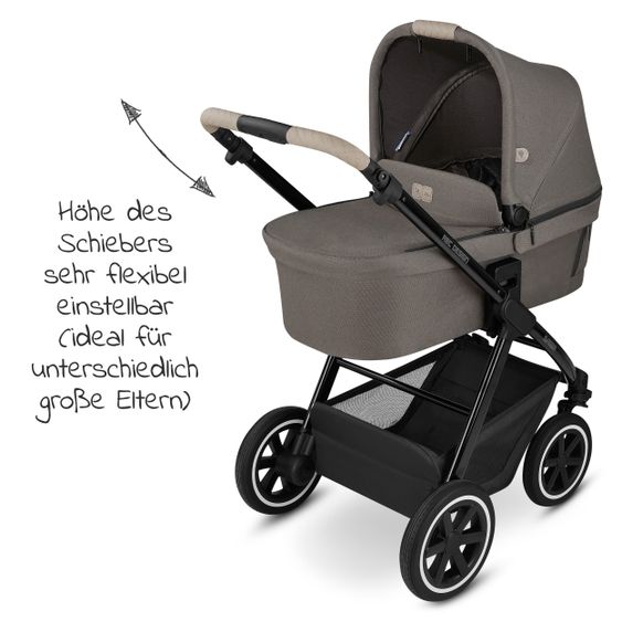 ABC Design Passeggino combinato Samba - incluso navicella, seggiolino sportivo e pacchetto accessori XXL - Diamond Edition - Herb