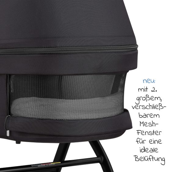 ABC Design Passeggino Samba Combi - incluso navicella, seggiolino sportivo e pacchetto accessori XXL - Fashion Edition - Midnight
