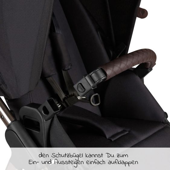 ABC Design Kombi-Kinderwagen Samba - inkl. Babywanne, Sportsitz & XXL Zubehörpaket - Diamond Edition - Dolphin