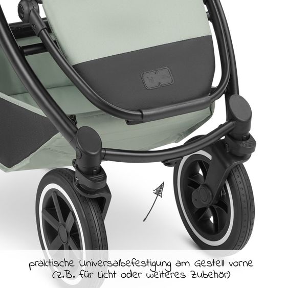 ABC Design Passeggino Samba Combi - incluso navicella e seggiolino sportivo - Classic Edition - Pino