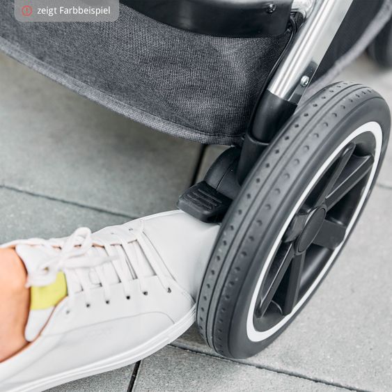 ABC Design Passeggino Samba Combi - incluso navicella e seggiolino sportivo - Classic Edition - Pino