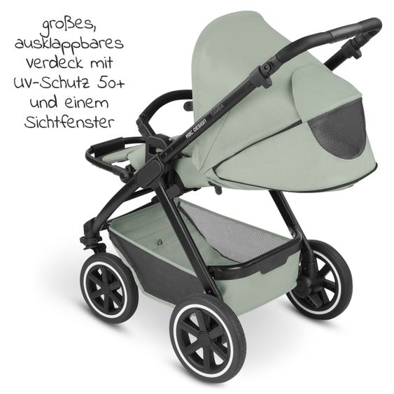 ABC Design Passeggino Samba Combi - incluso navicella e seggiolino sportivo - Classic Edition - Pino
