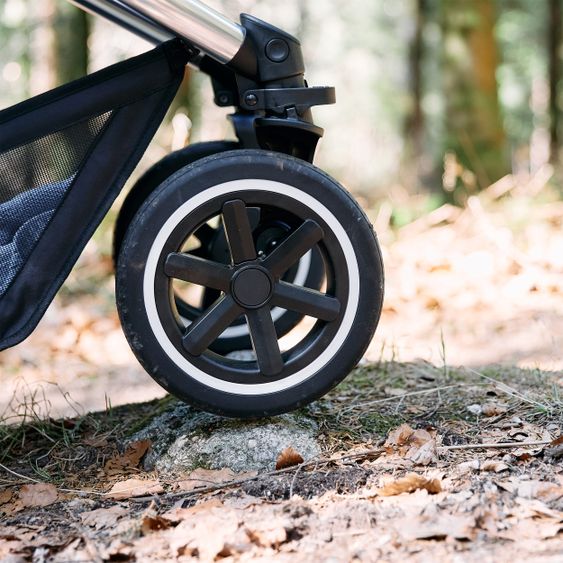 ABC Design Kombi-Kinderwagen Samba - inkl. Babywanne und Sportsitz - Diamond Edition - Asphalt