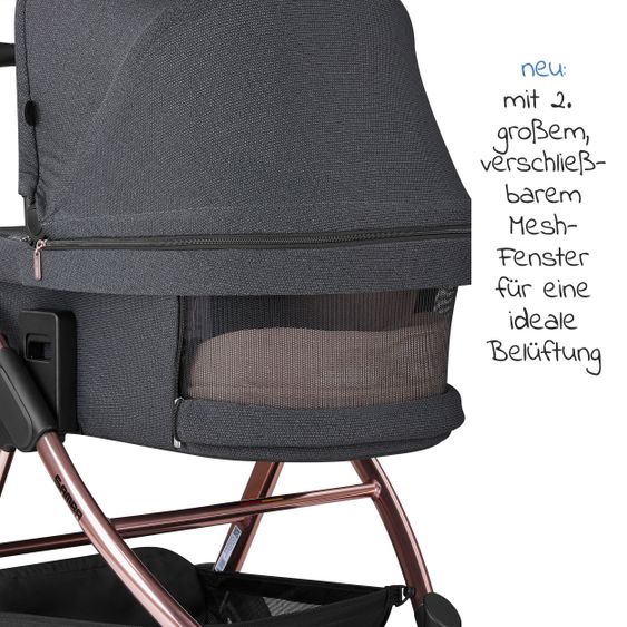 ABC Design Passeggino Samba Combi - incluso navicella e seggiolino sportivo - Diamond Edition - Bubble