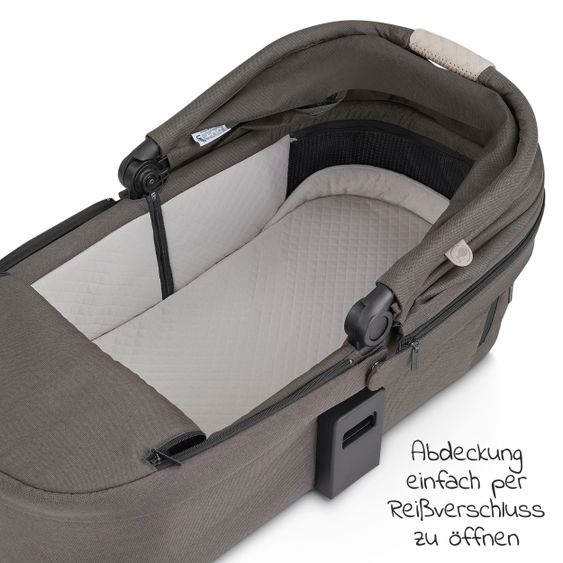 ABC Design Kombi-Kinderwagen Samba - inkl. Babywanne und Sportsitz - Diamond Edition - Herb