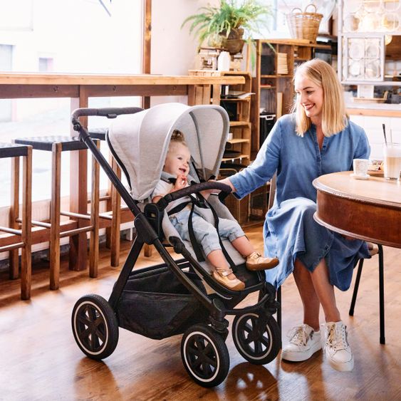 ABC Design Passeggino Samba Combi - incluso navicella e seggiolino sportivo - Fashion Edition - Mineral