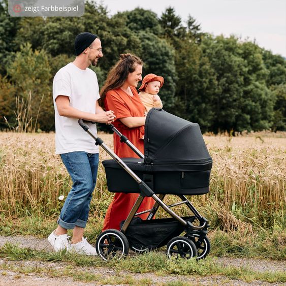 ABC Design Passeggino Samba Combi - incluso navicella e seggiolino sportivo - Fashion Edition - Mineral