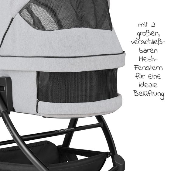 ABC Design Passeggino Samba Combi - incluso navicella e seggiolino sportivo - Fashion Edition - Mineral