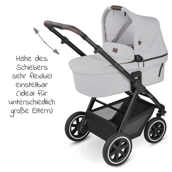 ABC Design Passeggino Samba Combi - incluso navicella e seggiolino sportivo - Fashion Edition - Mineral