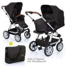 Combi stroller Tereno 4 Air - incl. carrycot, sport seat and diaper bag - Piano