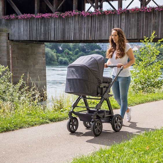 ABC Design Combi stroller Tereno 4 Air - incl. carrycot and sport seat - Street