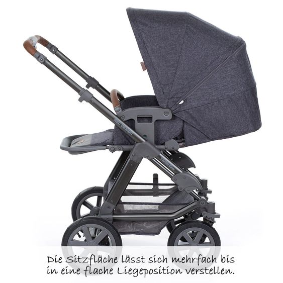 ABC Design Combi stroller Tereno 4 Air - incl. carrycot and sport seat - Street