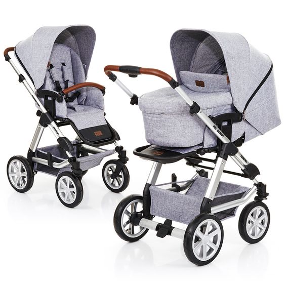 ABC Design Kombi-Kinderwagen Tereno 4 - Graphite Grey