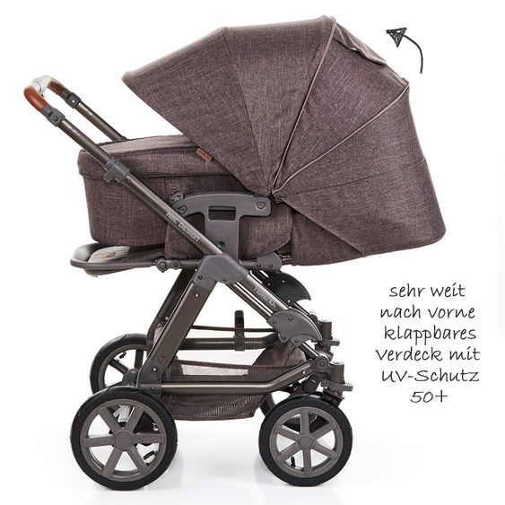 ABC Design Combi pushchair Tereno 4 - Walnut