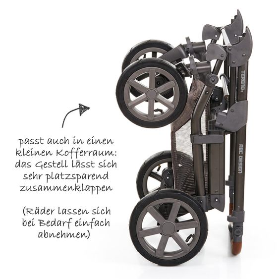 ABC Design Combi pushchair Tereno 4 - Walnut