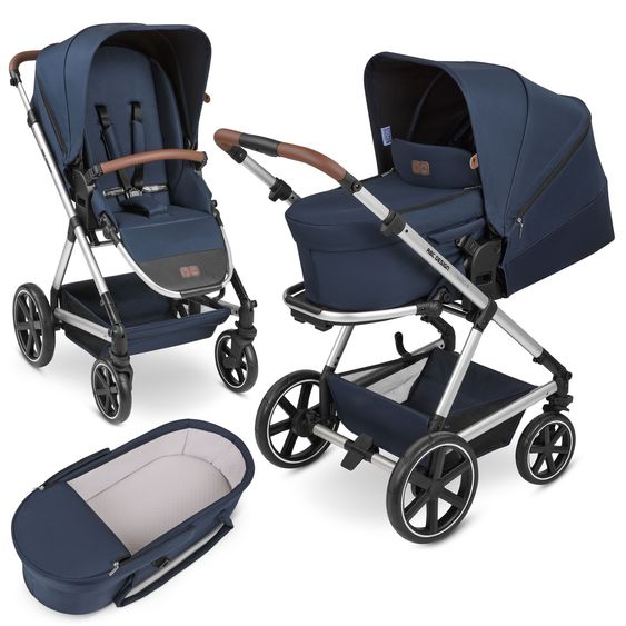 ABC Design Timbo 4 baby carriage - incl. carrycot & sports seat - Ocean