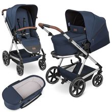 Timbo 4 baby carriage - incl. carrycot & sports seat - Ocean