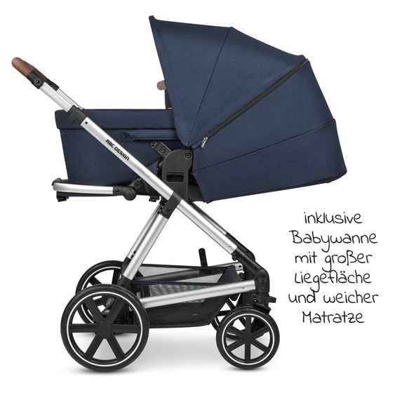 ABC Design Timbo 4 baby carriage - incl. carrycot & sports seat - Ocean