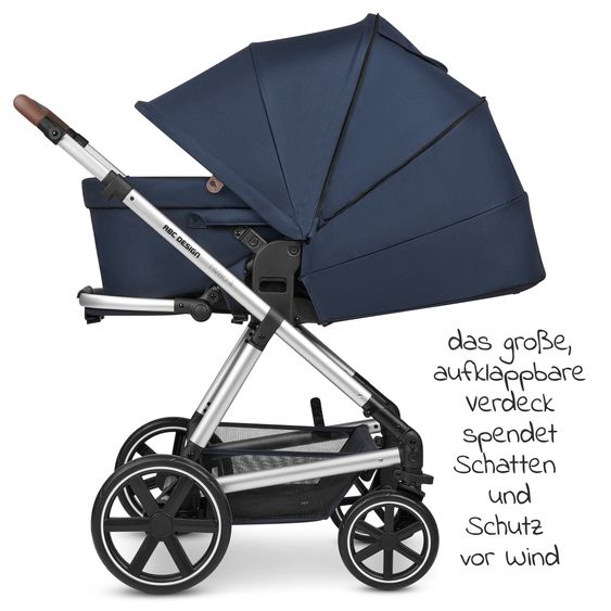 ABC Design Timbo 4 baby carriage - incl. carrycot & sports seat - Ocean