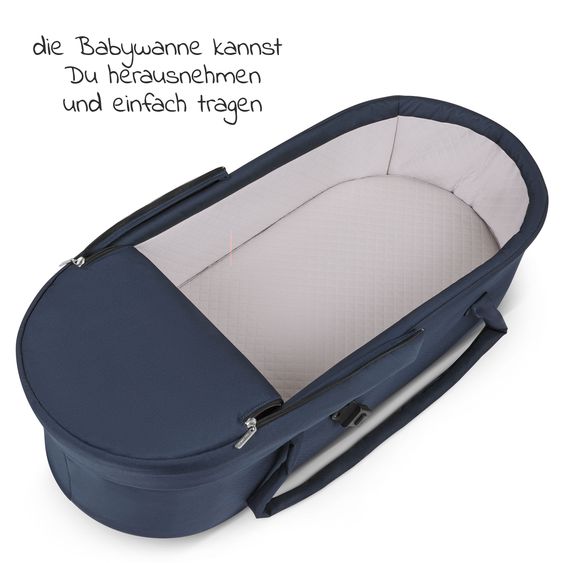 ABC Design Timbo 4 baby carriage - incl. carrycot & sports seat - Ocean