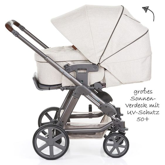 ABC Design Kombi-Kinderwagen Turbo 4 - Camel