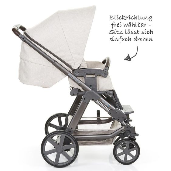 ABC Design Kombi-Kinderwagen Turbo 4 - Camel
