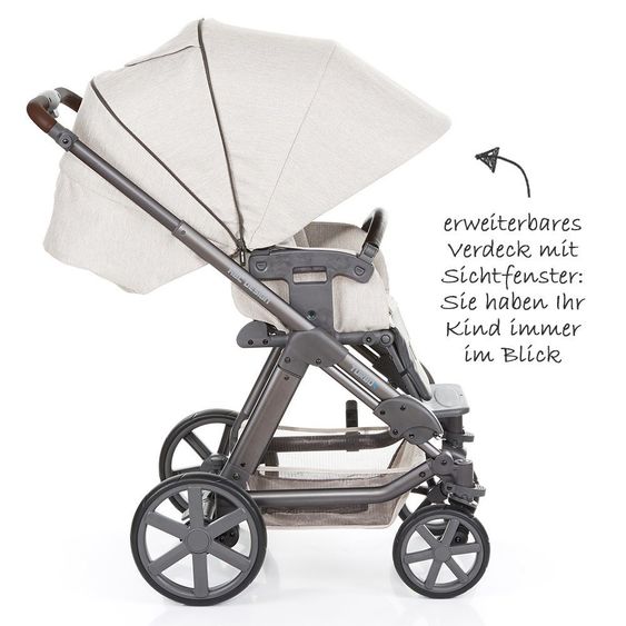 ABC Design Kombi-Kinderwagen Turbo 4 - Camel