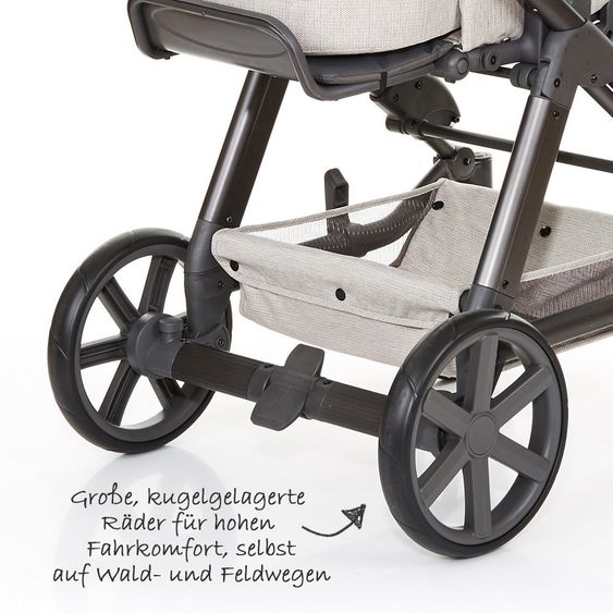 ABC Design Kombi-Kinderwagen Turbo 4 - Camel